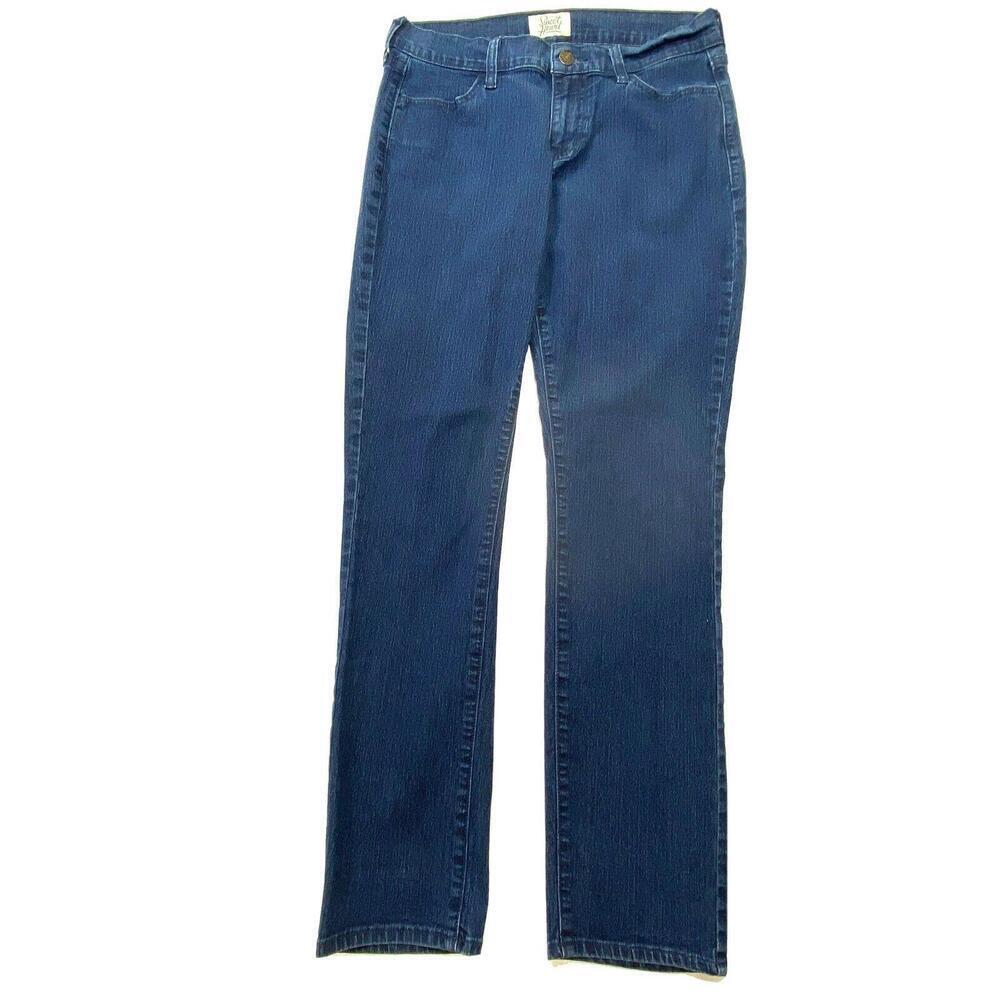 Old Navy Jeans Women 8 Blue Sweet Heart Regular Fit Tapered Leg Denim